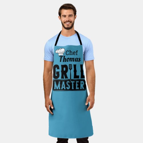 Custom Grill Master Apron