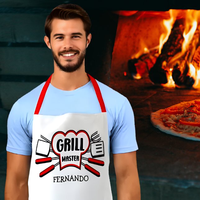 Custom Grill Master Apron (Creator Uploaded)