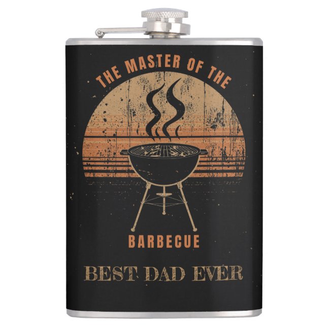 Custom Grill Master Coffee Mug Flask (Front)