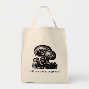 Custom Grocery Shopping Tote - Add Your Own Image by Team_Lawrence at Zazzle