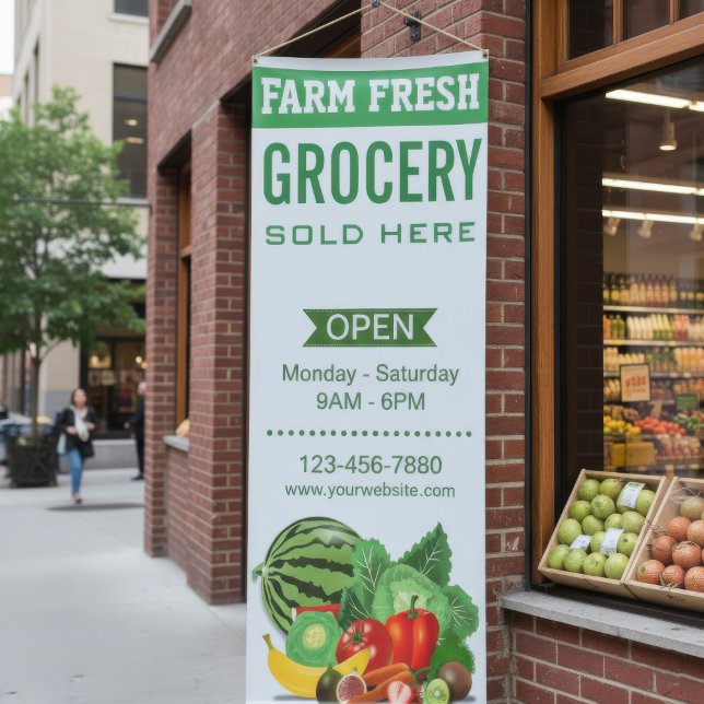 Custom Grocery Store Banner (Creator Uploaded)