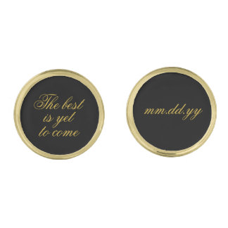 Custom Groom Personalized Wedding Day Gift for him Cufflinks