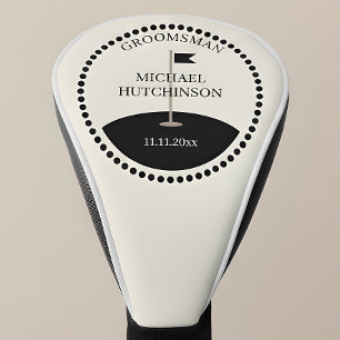 Custom Groomsman Golf Head Cover