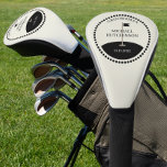 Custom Groomsman Golf Head Cover<br><div class="desc">Create your own golf club cover. Personalized with your own text. You can further customize this design by selecting the "customize further" link if desired.</div>