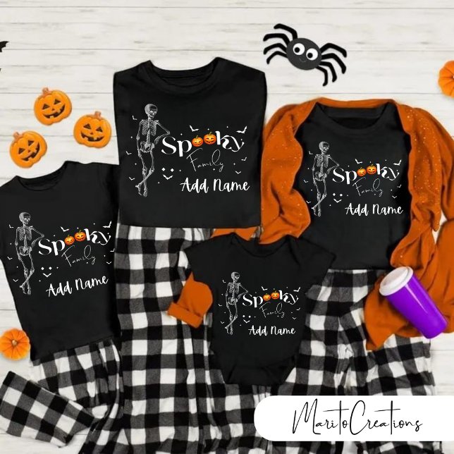 Custom Group ,Family T-Shirt , Spooky Family Party (Creator Uploaded)