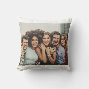 Custom Group Photo Pillow Cherished Memories