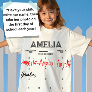 Custom Grow With Me K-12 Signature Keepsake T-Shirt