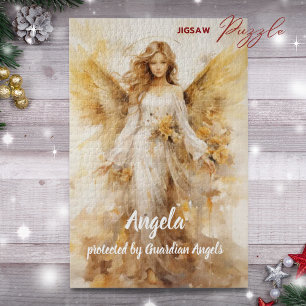 Custom Guardian Angel Jigsaw Puzzle