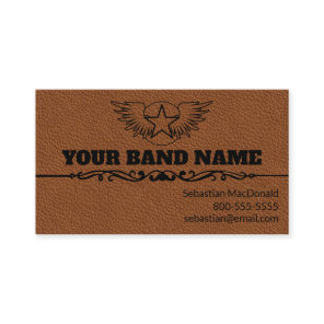 Custom Guitar Country Western Band Music Musician  Business Card