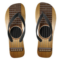 Custom Guitar Flip Flops