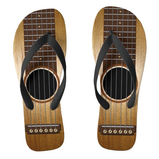 Custom Guitar Flip Flops