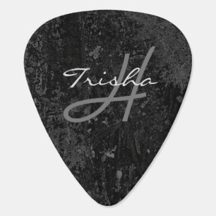 Custom Guitar Pic - Black Mix - HAMbyWG Pick