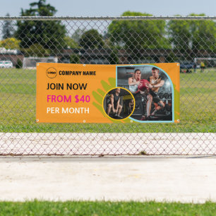 Custom Gym Outdoor Advertisement Banner