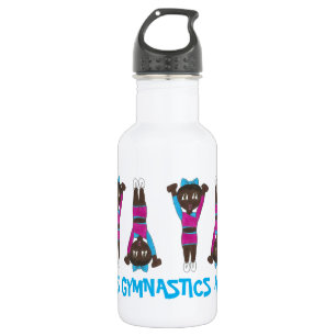 Custom Gymnastics Academy Gym Gymnast Tumbling Water Bottle