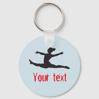 Custom Gymnastics Dance Cheer Keychains