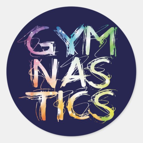 Custom Gymnastics Stickers