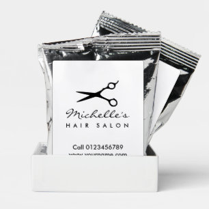 Custom hair salon and barber shop tea or coffee drink mix