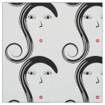 Custom Hair salon haircut hair fabric