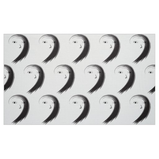 Custom Hair salon haircut hair fabric