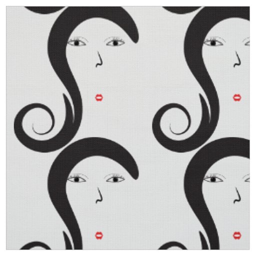 Custom Hair Stylist Salon Haircut Hair Fabric