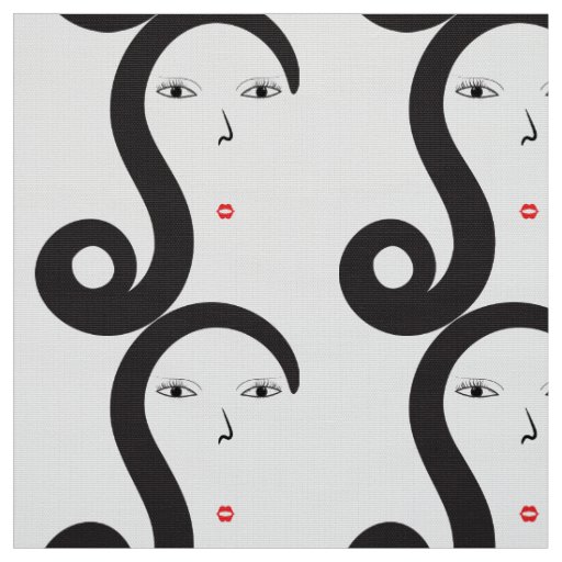 Custom Hair Stylist Salon Haircut Hair Fabric