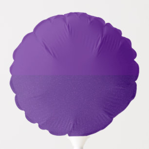 Custom Half-Speckled Purple Scalloped Foil Balloon