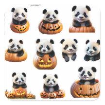 Custom Halloween Baby Panda Personalize Cute