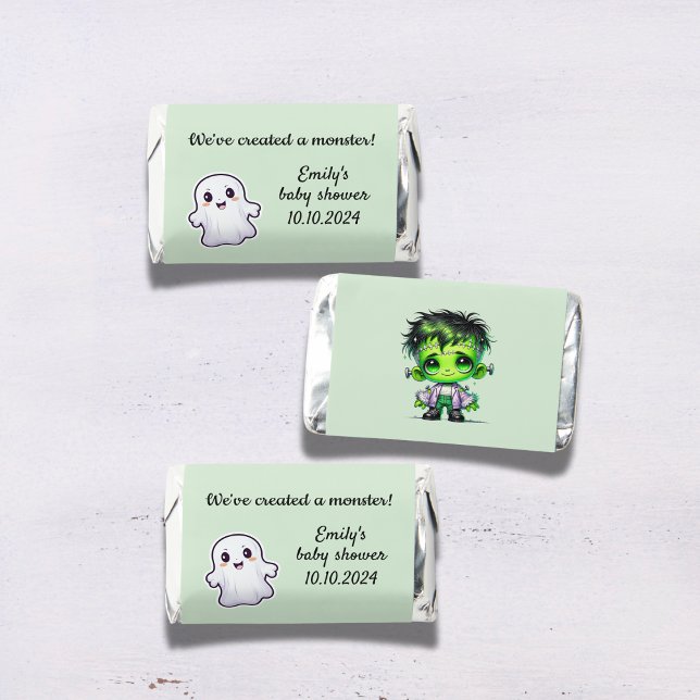 Custom Halloween Baby Shower Favors Party Treats (Creator Uploaded)