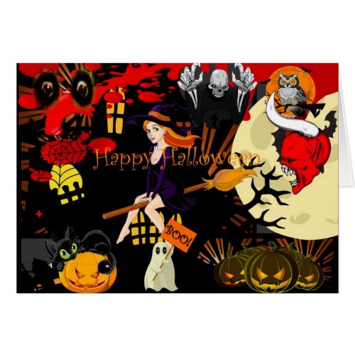 Custom Halloween Cards