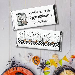 Custom Halloween Chocolate Wrappers Hershey Bar Favors