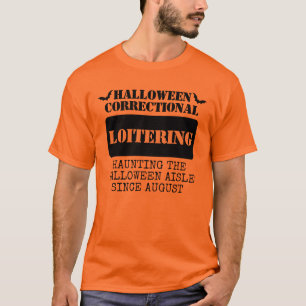 Custom Halloween Correctional Inmate Group T-Shirt