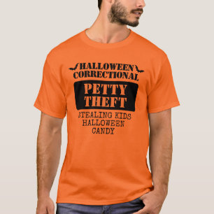 Custom Halloween Correctional Inmate Group T-Shirt