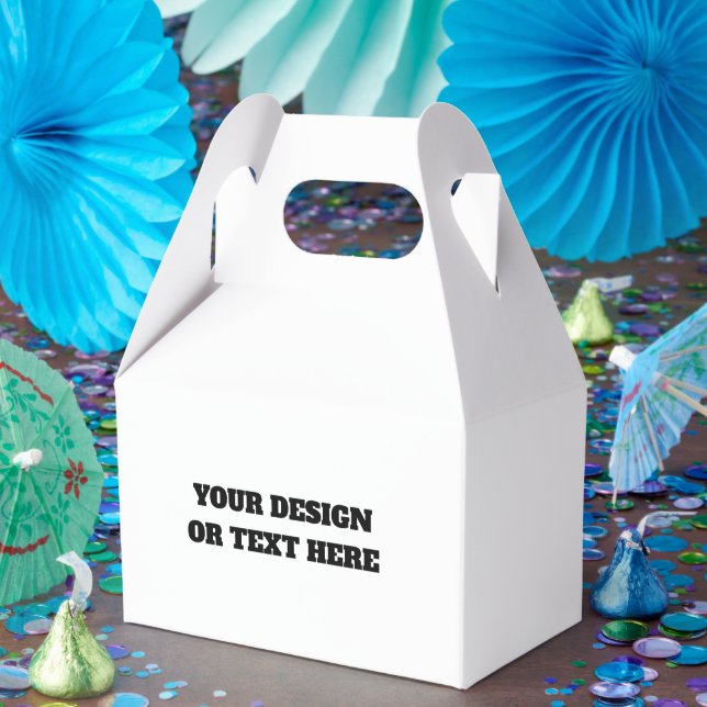 Custom Halloween Favor Box - Your Design Choice! (Party)