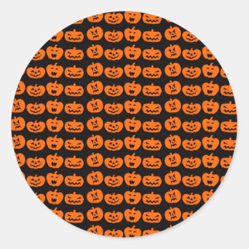 Custom Halloween Pumpkin Sticker