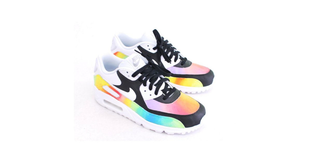 Pride Month Nike Airmax 90 Custom Color Hand Painted Nike -  Finland