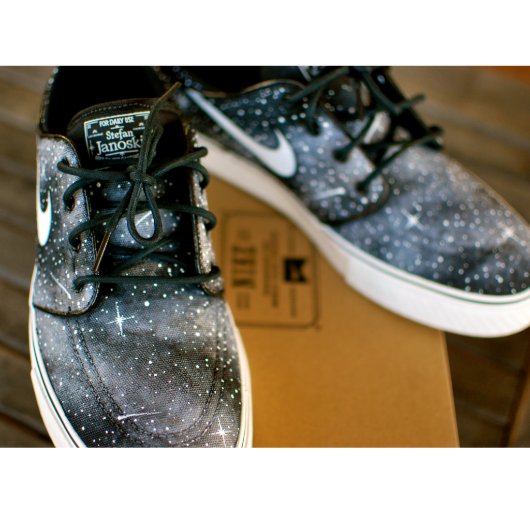 Custom Hand Painted Twilight Zone Black and White (Top)