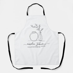 Custom Handmade Sculptor & Pottery Ceramic Artist Apron