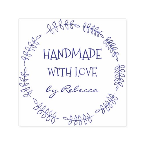 Custom Handmade with love by Self_inking Stamp