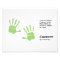 Custom handprint art from child with name poem