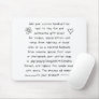 Custom Handwriting Mouse Pad