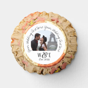 Custom Handwriting Text Peanut But. Wedding Favors