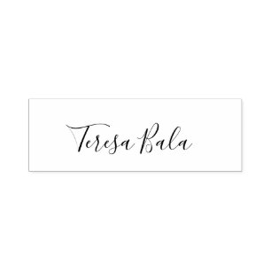 Custom Handwritten Signature Name Design Self-inking Stamp
