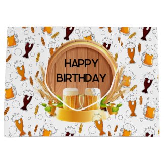 Custom Happy Birthday Beer 