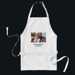 Custom Happy Birthday Grandma Photo  Adult Apron<br><div class="desc">Custom Happy Birthday Grandma Photo</div>