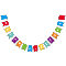Custom Happy Birthday Party Bunting Banner Flags