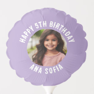 Custom Happy Birthday Personalized Name Any Age Balloon