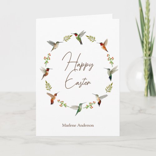 Custom Happy Easter Card