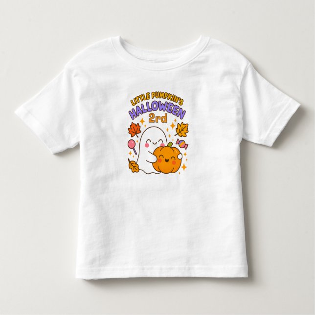 Custom Happy Halloween Kids T-Shirt (Front)