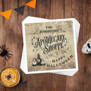 Custom Happy Halloween Napkins