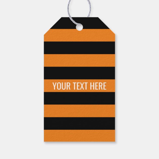 Custom Happy Halloween Party Favor Gift Tags